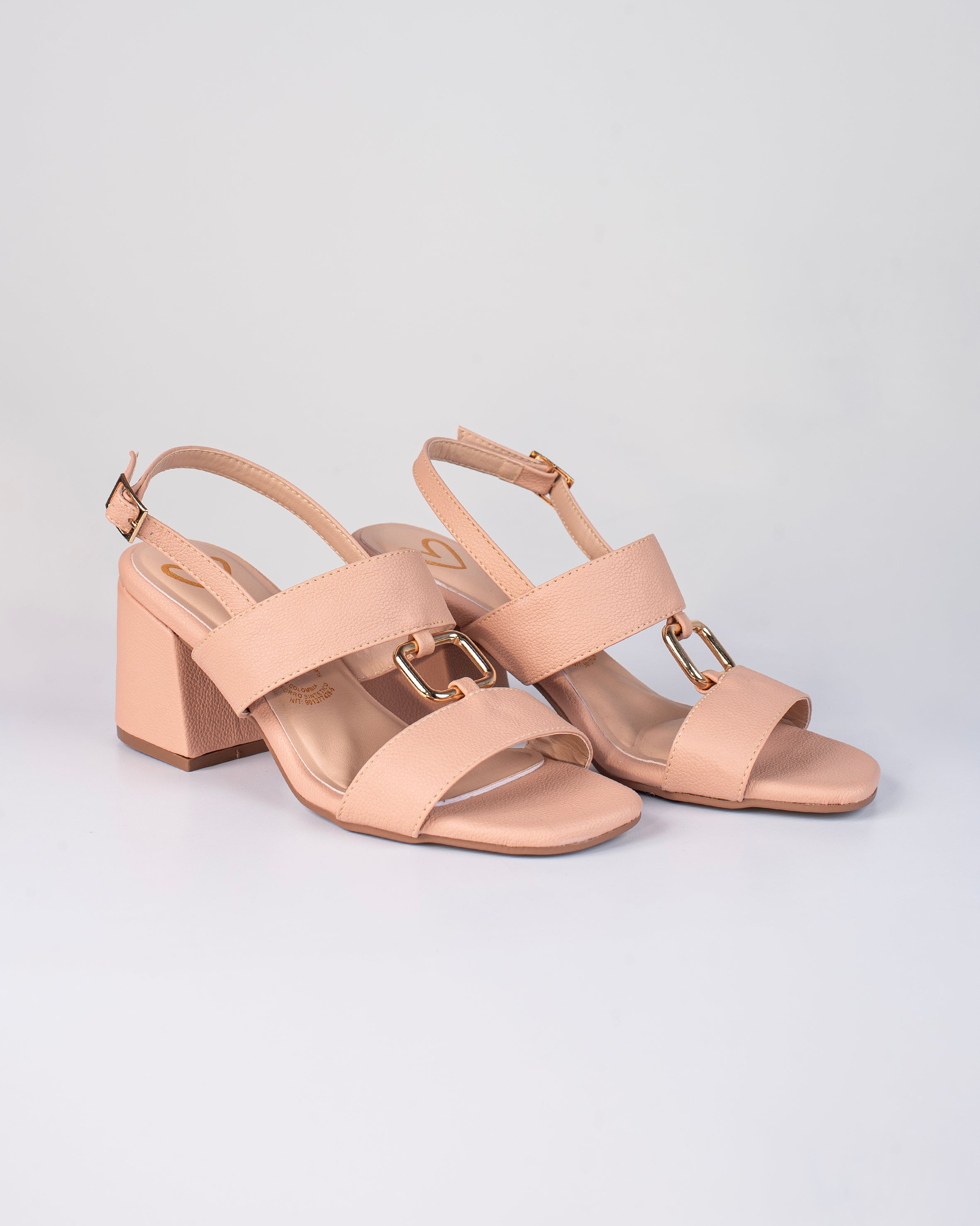 Sandalias Elegantes de Tacón