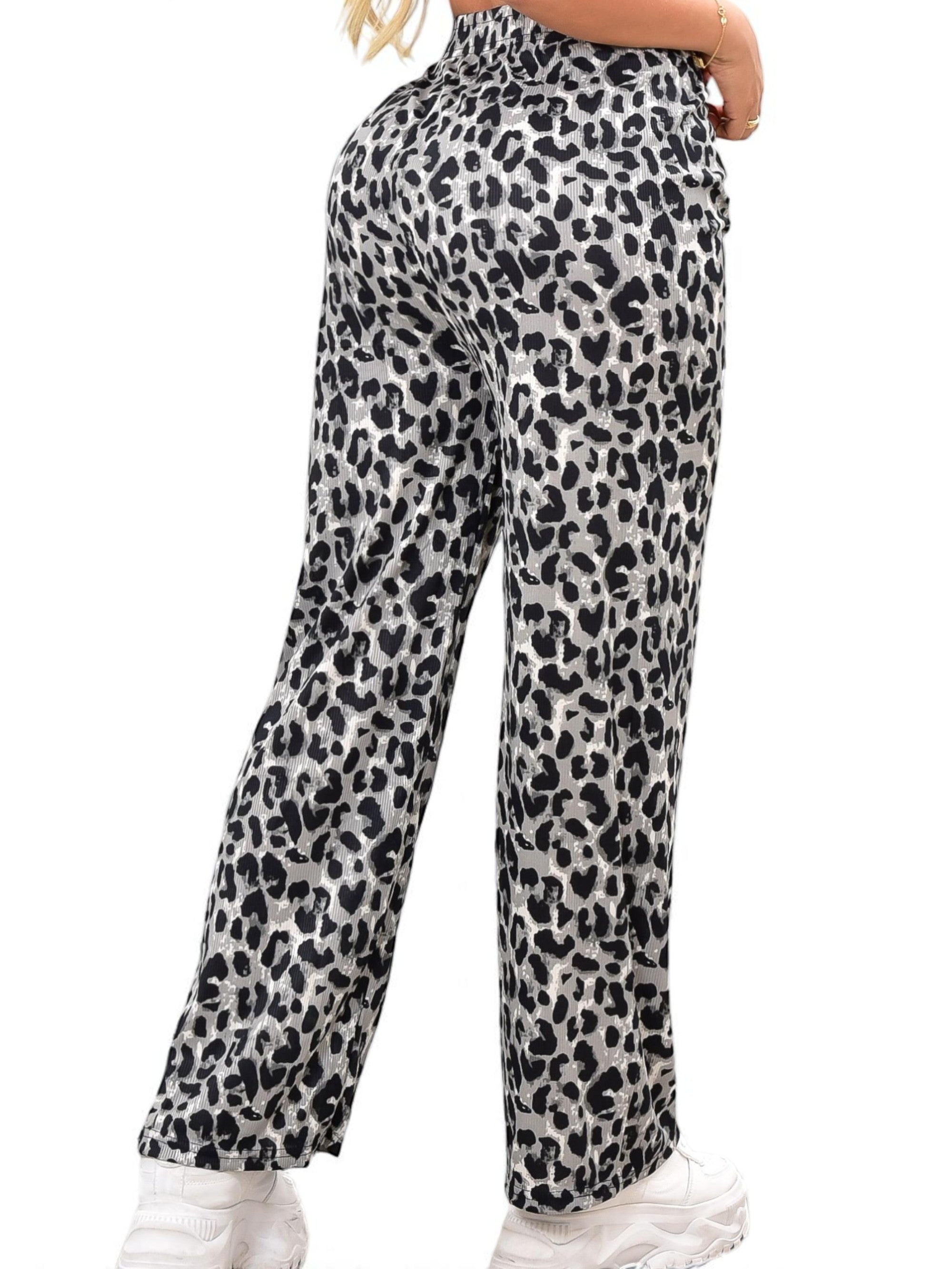 Pantalón Casual a Rayas – Talla Única M