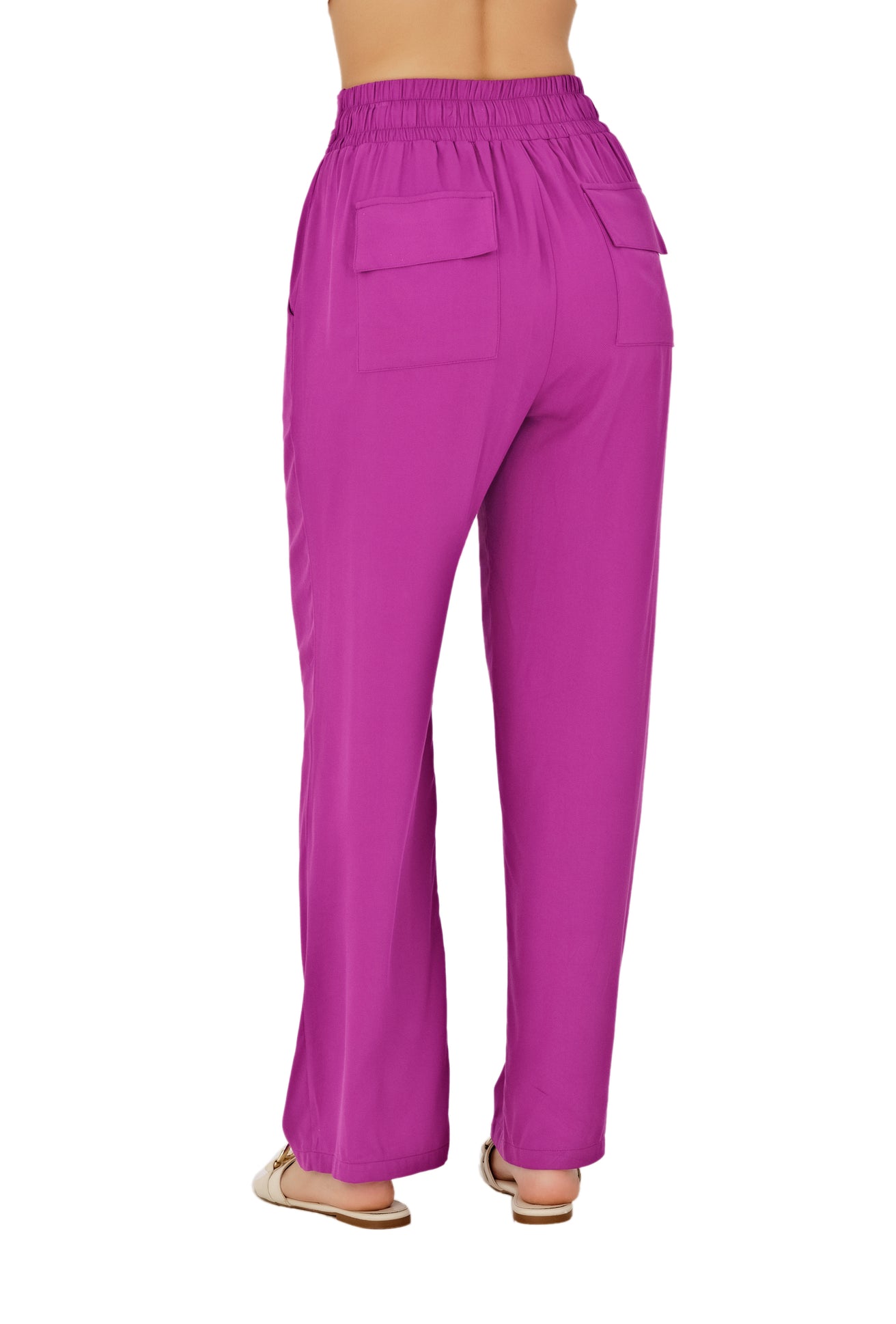 PANTALON EN RAYON
