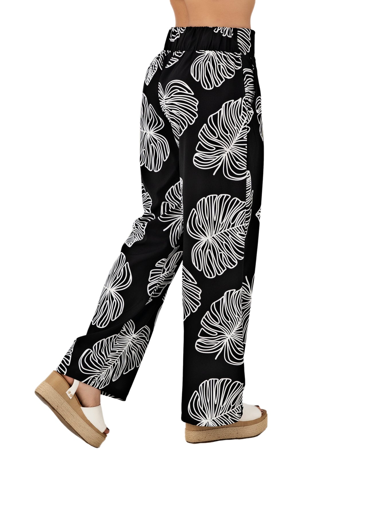 PANTALON EN POLIESTER STRECH