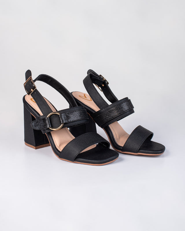 Sandalias de Tacón Ancho