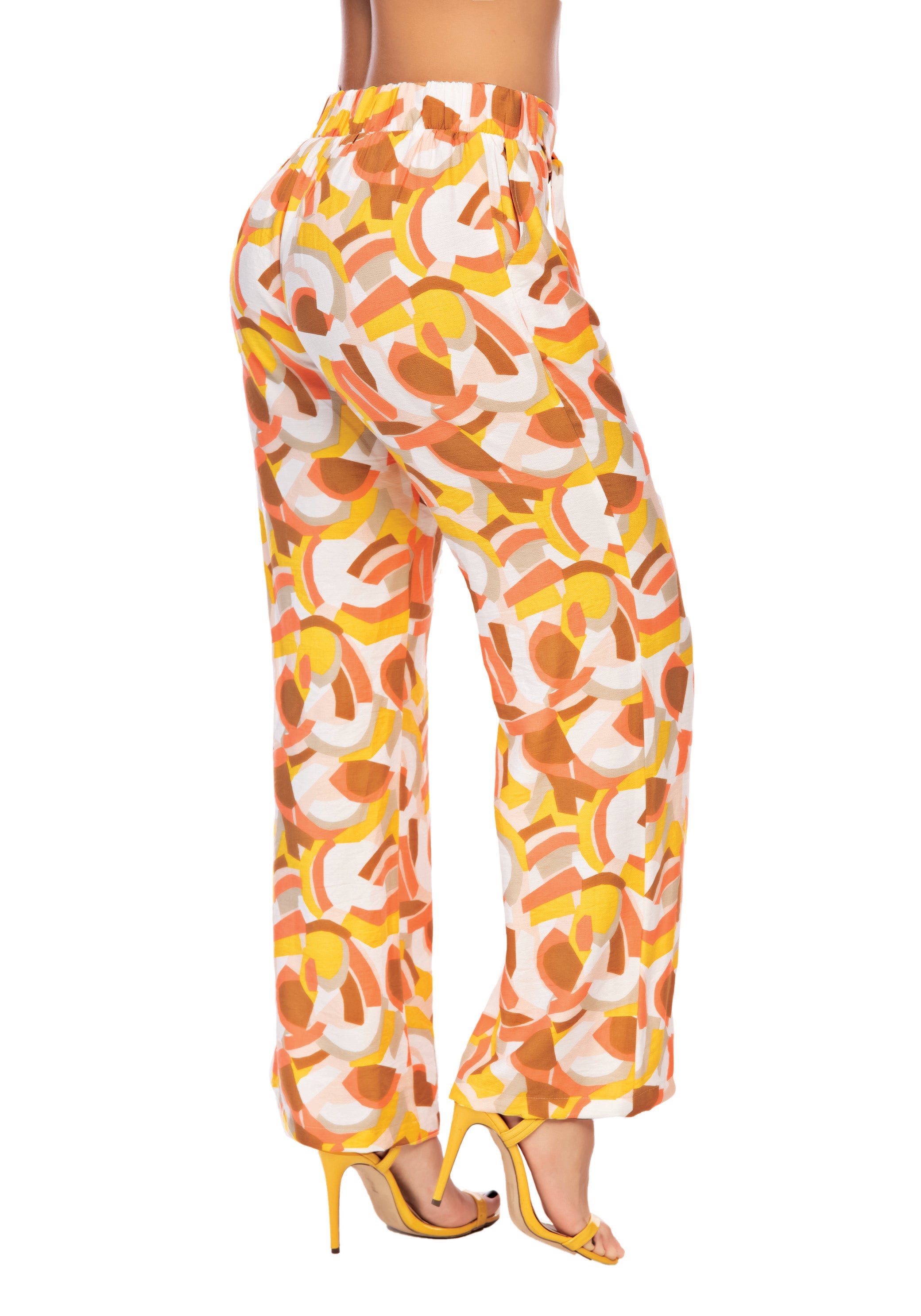 PANTALON EN RAYON NYLON